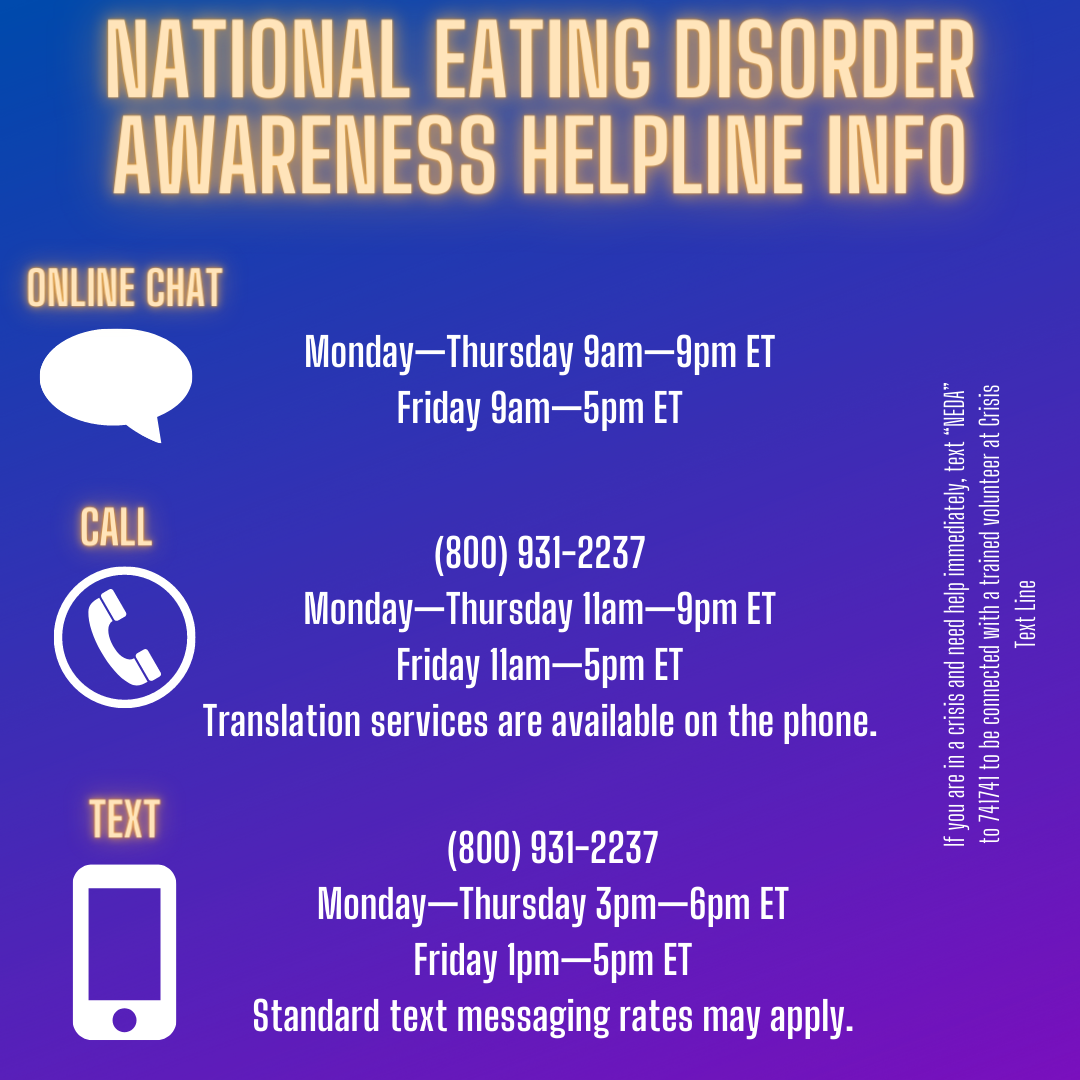 National Eating Disorder Awareness Week – The Quad: Student News Service of  WCU